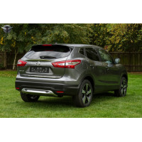 накладка заднього бампера Nissan Qashqai