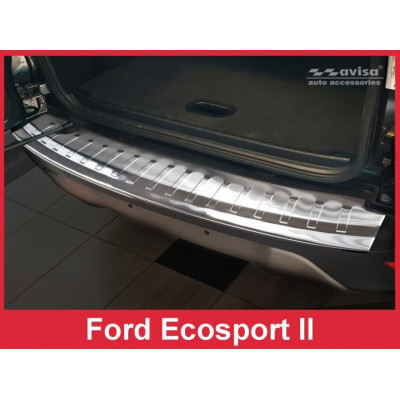 Захисна накладка на задній бампер Ford Ecosport II рестайл