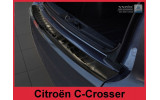 Захисна накладка на задній бампер Peugeot 4007/Citroën C-Crosser/Mitsubishi Outlander 2