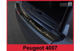 Захисна накладка на задній бампер Peugeot 4007/Citroën C-Crosser/Mitsubishi Outlander 2