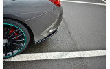 Бічні накладки на задній бампер Mercedes CLA C117 AMG-line рест.