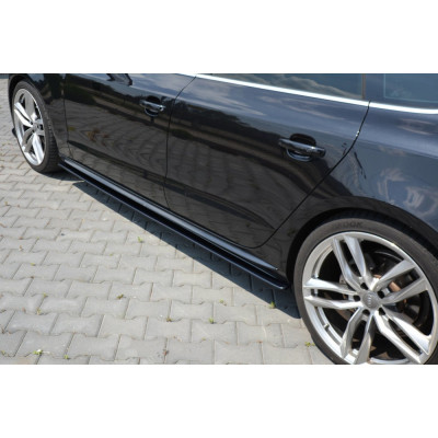 Тюнінгове листя бічних порогів Audi S5/A5/A5 S-line 8T/8T FL Sportback