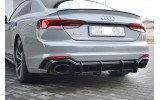 Накладка заднього бампера Audi RS5 F5 Coupe/Sportback вер.2