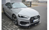 Дифузор RACING для переднього бампера Audi RS5 F5 вер.1