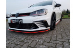 Дифузор переднього бампера Volkswagen Golf Mk7 версія GTI Clubsport