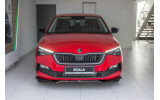 Дифузор переднього бампера Skoda Scala вер.2