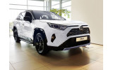 захисні накладки на пороги Toyota Rav4 5 (Carbon Fiber)