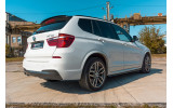 Накладка на спойлер BMW X3 F25 рестайл M-Pack