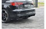 Бічні дифузори заднього бампера Audi RS3 8V Facelift Sportback