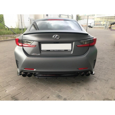 Спойлер на кришку багажника Lexus RC