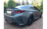 Спойлер на кришку багажника Lexus RC