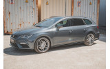 Комплект накладок на пороги Seat Leon MK3 FL Cupra / FR вер.5