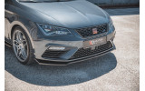 Накладка переднього бампера Seat Leon Cupra / FR MK3 FL вер.7