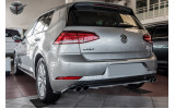 дифузор заднього бампера VW GOLF VII рестайл з муляжами вихлопних труб