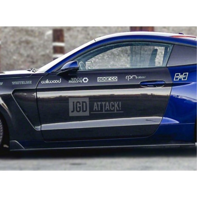 Накладки на пороги Ford Mustang у стилі GT350