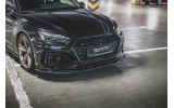 Тюнінговий дифузор переднього бампера Audi RS5 F5 післярестайл вар. 3