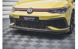 Дифузор переднього бампера Volkswagen Golf 8 GTI Clubsport вер. 3