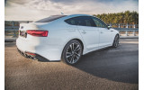 Накладки під бічні пороги Audi S5/A5 S-line F5 Sportback рестайл