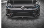 Накладка під передній бампер Volkswagen Golf MK8 версія R