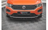 Тюнінгова накладка переднього бампера Volkswagen T-Roc MK1 вер. 1