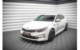 ТЮНІНГОВИЙ ДИФУЗОР ПІД ПЕРЕДНІЙ БАМПЕР Kia Optima MK4 вер. 2