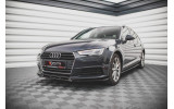 Тюнінговий дифузор під передній бампер Audi A4 B9 вер. 2