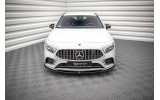 Накладка на передній бампер Mercedes A35 AMG/AMG-line W177 вар.5