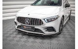 Накладка на передній бампер Mercedes A35 AMG/AMG-line W177 вар.5