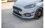 Накладка на передній бампер Ford Fiesta Mk8 версія ST/ST-Line вар.6