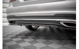 Дифузор заднього бампера Mercedes E W212 FL седан AMG-line