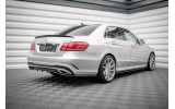 Дифузор заднього бампера Mercedes E W212 FL седан AMG-line