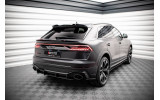 Центральний накладка на задній бампер Street pro Audi RSQ8 MK1