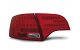Діодні тюнінг ліхтарі (задні стопи) AUDI A4 B7 універсал, червоні