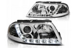 Фари передні VW Passat 3BG B5 з функцією DRL, хром