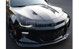 Дифузор переднього бампера Chevrolet Camaro 6 (2016-2018) gloss