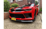 Дифузор переднього бампера Chevrolet Camaro 6 (2016-2018) gloss