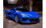 Дифузор переднього бампера Chevrolet Corvette (2020-...) v3r