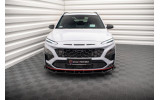 Накладка передня на бампер Hyundai Kona N Mk1 вер. 2