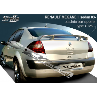 спойлер багажника Renault Megane MK2 sedan