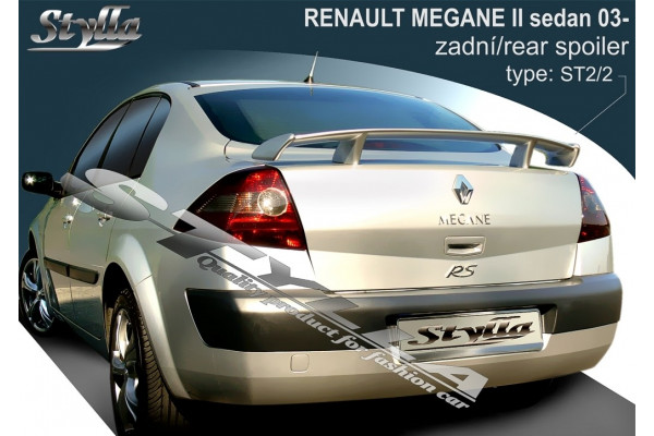 спойлер багажника Renault Megane MK2 sedan