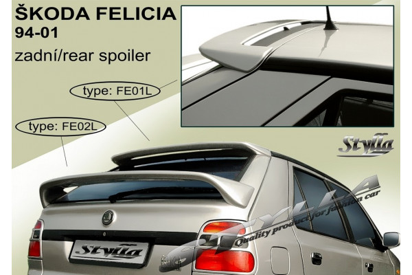 спойлер кришки багажника Skoda Felicia