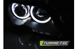 Передні фари з діодними кільцями BMW E46 рестайлінг SEDAN / TOURING