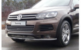 Накладка переднього бампера VW Touareg II