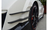 Накладки-елерони на передній бампер Honda Civic IX Type R