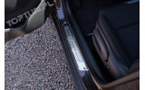 захисні накладки на пороги з нержавіючої сталі Hyundai Tucson