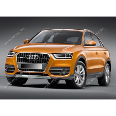 комплект накладок Audi Q3 (передня+задня)