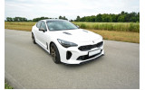 Дифузор під передній бампер Kia Stinger GT вер. 2