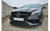 Спойлер переднього бампера Mercedes CLA A45 AMG C117 Fl вер.1