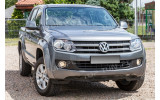 накладки протитуманок передніх Volkswagen Amarok (нержавіюча сталь)