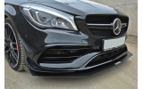 Racing дифузор переднього бампера Mercedes CLA A45 AMG C117 вер.1